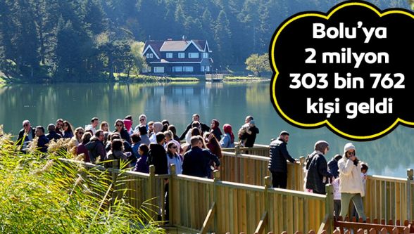 Bolu'ya yerli ve yabancı turistler akın etti