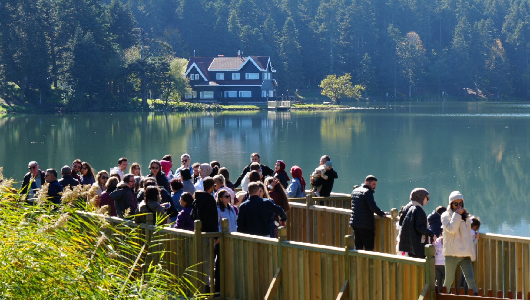 Bolu’ya yerli ve yabancı turistler akın etti