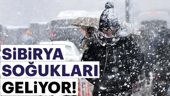 Bolu'ya kar ve Sibirya soğuğu geliyor