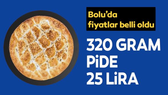 Bolu'da Ramazan pidesi fiyatları belli oldu