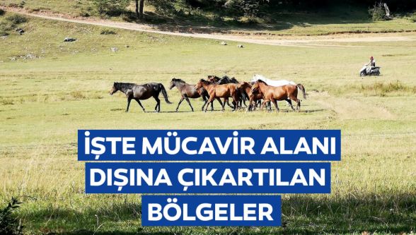 İşte Bolu'da mücavir alan dışına çıkarılan bölgeler