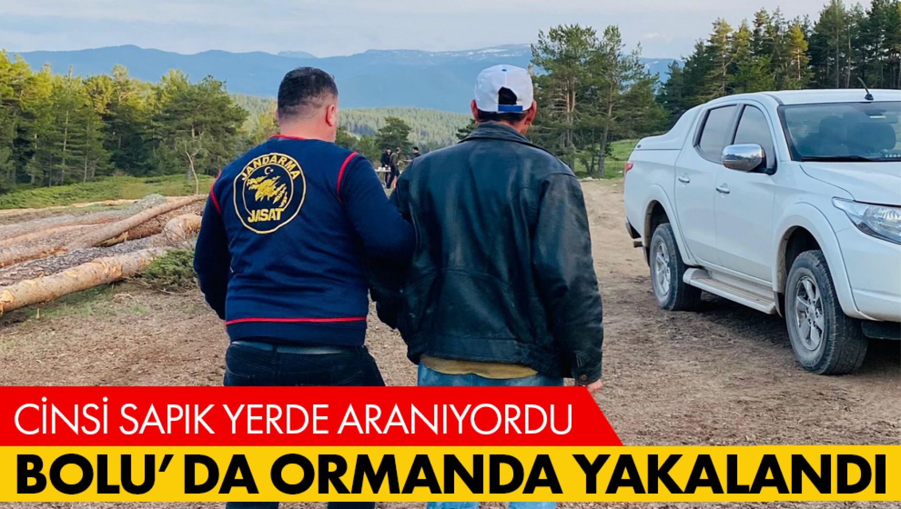 Ormanlık alanda saklanan cinsel istismar suçlusu JASAT tarafından yakalandı