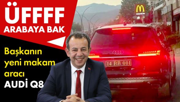 Başkan'ın yeni makam aracı Bolu sokaklarında