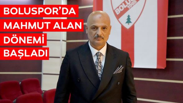 Boluspor'un başkanı Mahmut Alan oldu