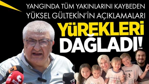 Yüksel Gültekin, ""Torunlarımın mezarına her gün 3'er balon takıyorum"