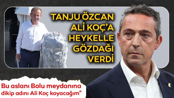 Aslanla poz verdi, Ali Koç'a gözdağı(!) verdi