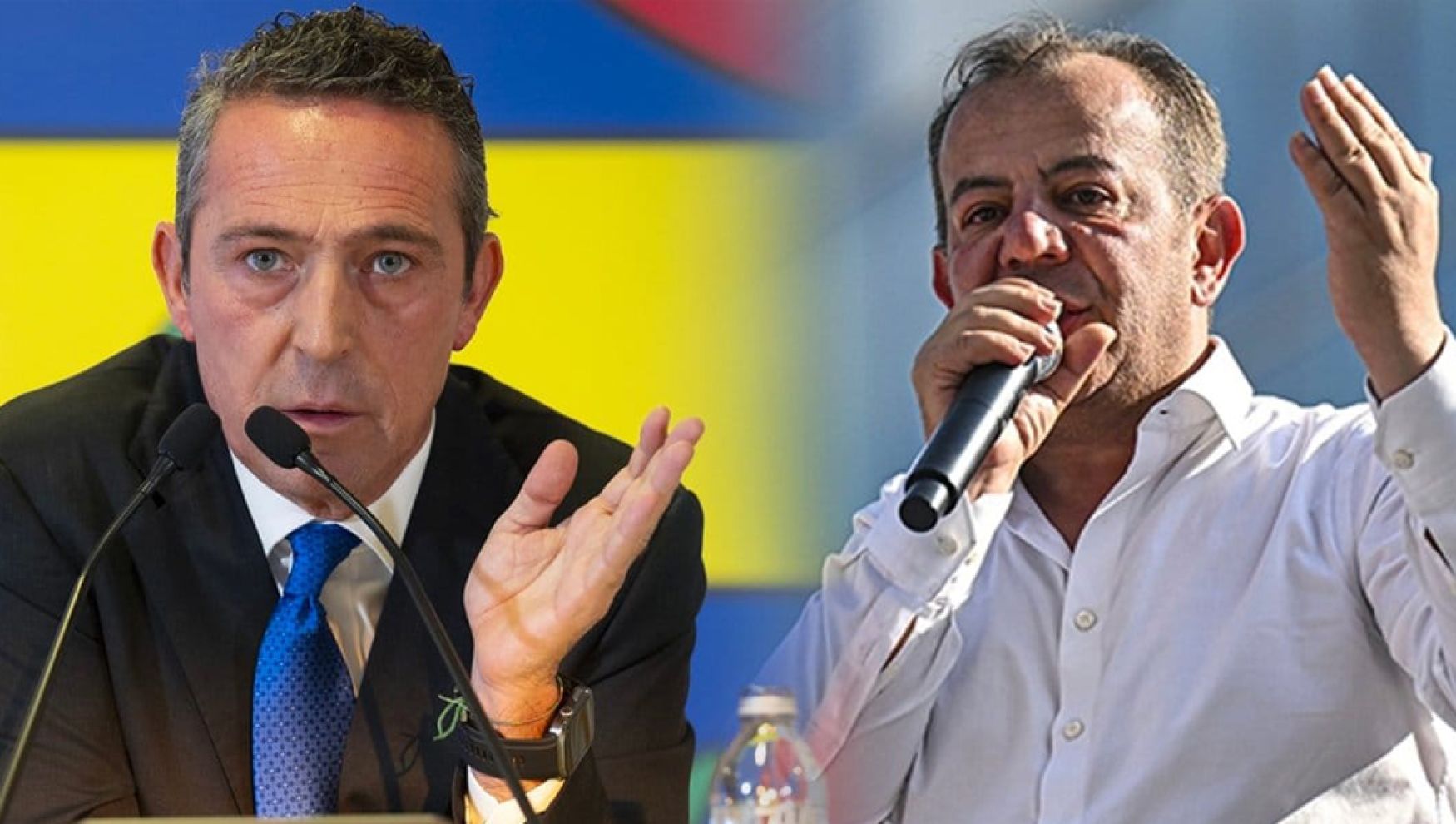 Aslanla poz verdi, Ali Koç’a gözdağı(!) verdi