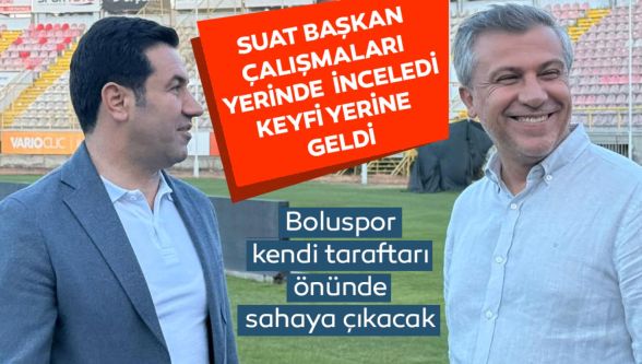 Boluspor sevdalılarına güzel haber