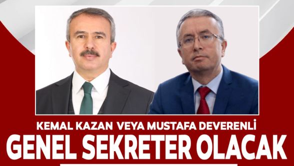 Bu 2 isimden biri genel sekreter olacak