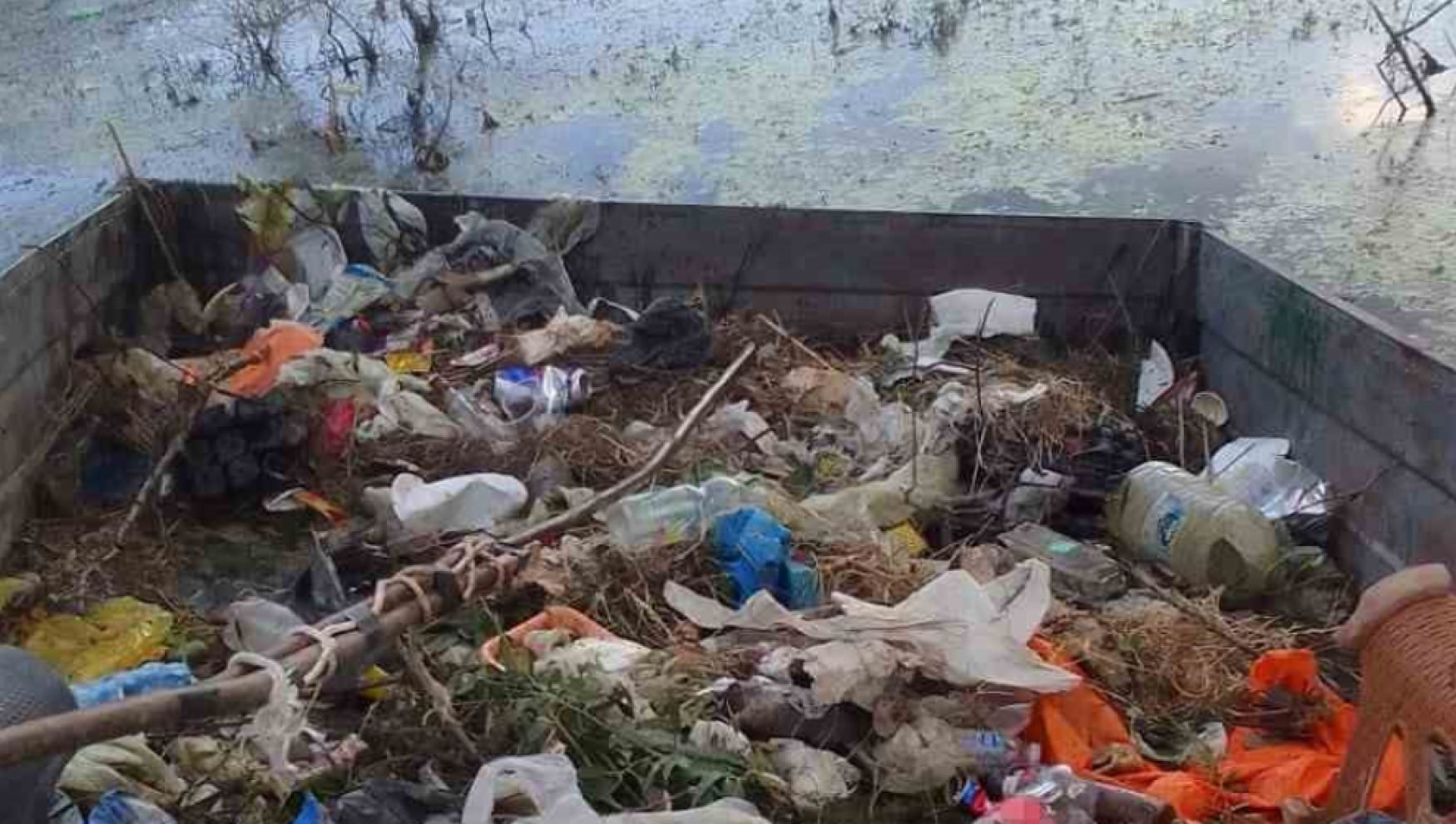 Çubuk Gölü çöplerden temizlendi, yeniden güzelliğine kavuştu