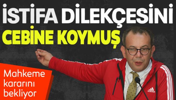 Tanju Özcan : “İstifa dilekçem cebimde”