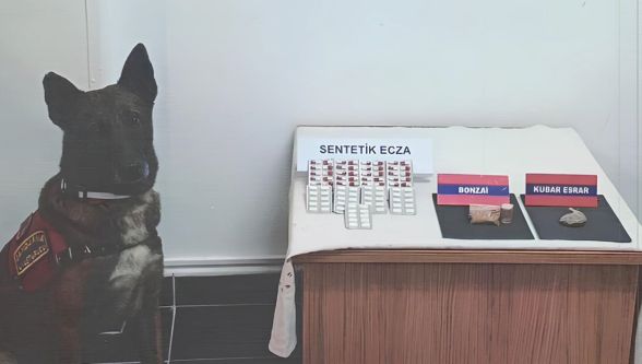Bolu'da şüpheli araçta uyuşturucu maddeler ele geçirildi: 1 gözaltı