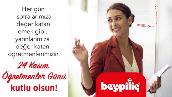 Beypiliç öğretmenlerimizin gününü kutlar