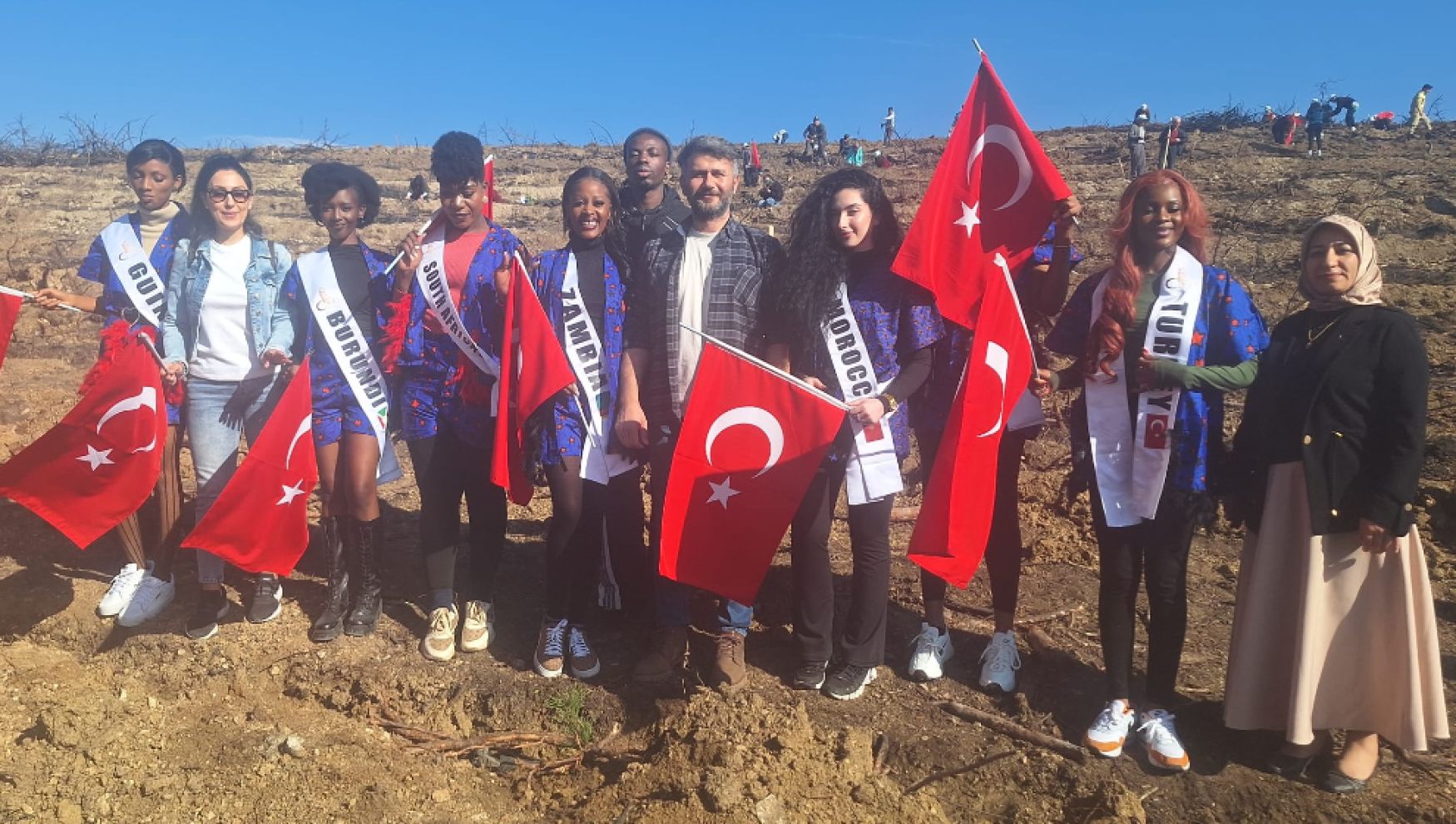 Afrikalı güzeller Mudurnu’yu mest etti