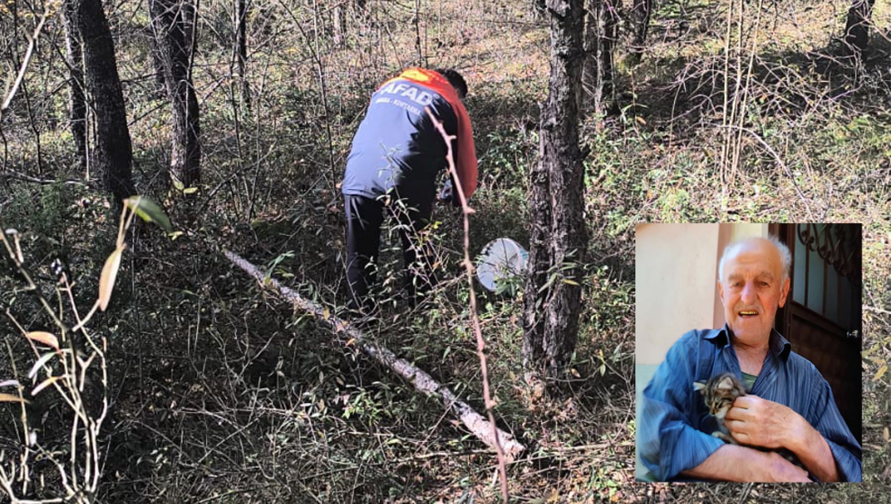 Mantara gitti, geri dönmedi: 88 yaşındaki Orhan Demir için arama çalışması başlatıldı