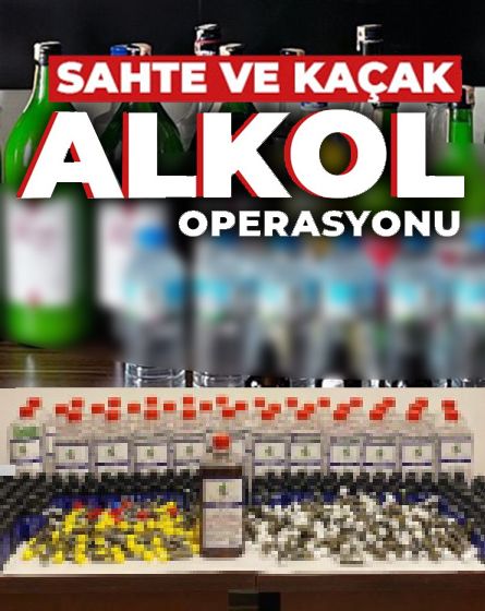 Bolu'da kaçak içki operasyonu: Piyasa değeri 42 bin lira