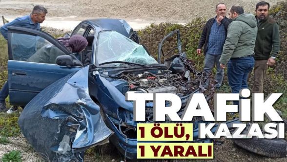Bolu'da kamyon otomobille çarpıştı: 1 ölü, 1 yaralı