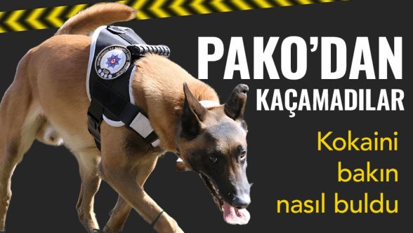 Bolu'da hafif ticari aracın kapı paneline gizlenen 3 kilo 846 gram kokain ele geçirildi