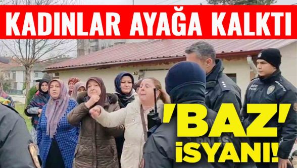 Bolu'da kadınların baz istasyonu isyanı