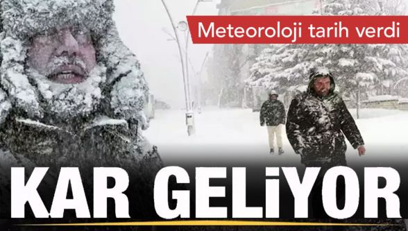 Bolu'da kar alarmı: Meteoroloji tarih verdi