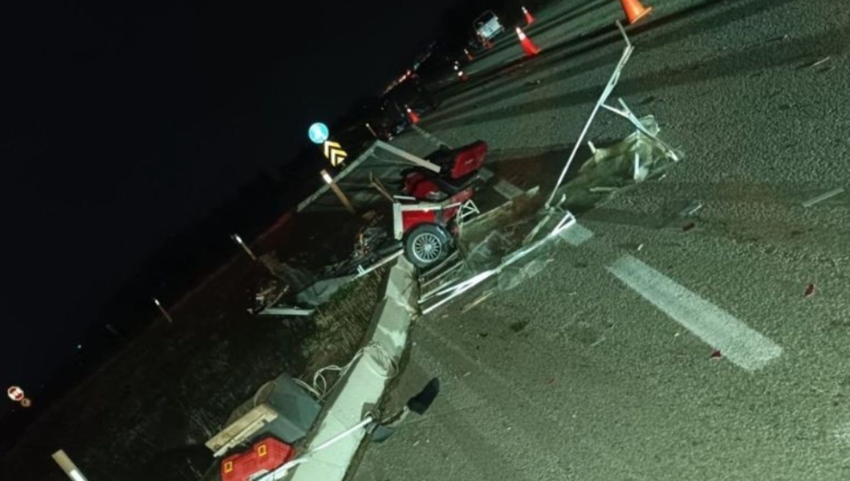 Bolu'da motosiklet kazası: 1 ölü, 1 yaralı