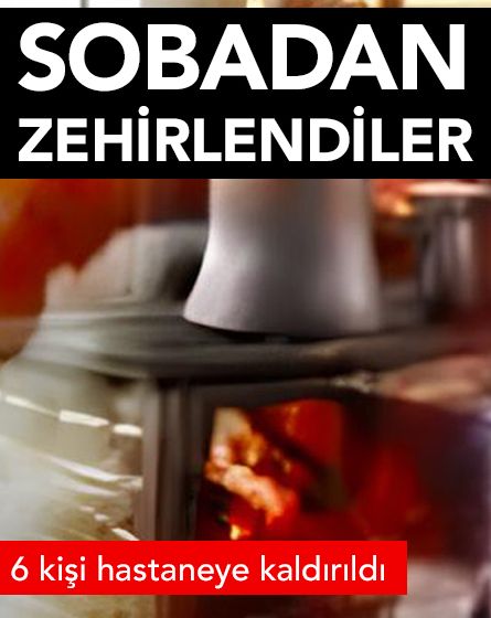 Gerede'de soba faciası: Anne, baba ve 4 çocuk karbonmonoksitten zehirlendi
