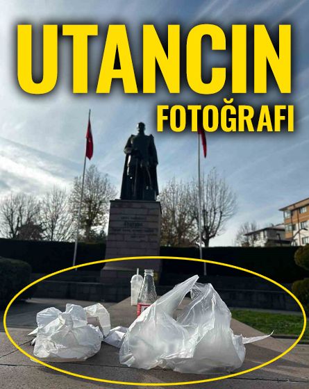 Anıtpark'ta bırakılan çöpler tepki çekti