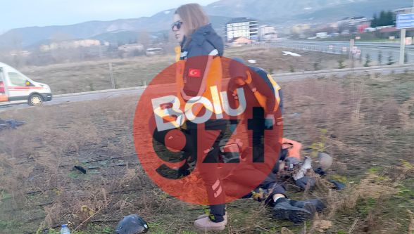 Bolu'da gece fark edilmeyen motosiklet kazası: 19 yaşındaki genç ölü bulundu
