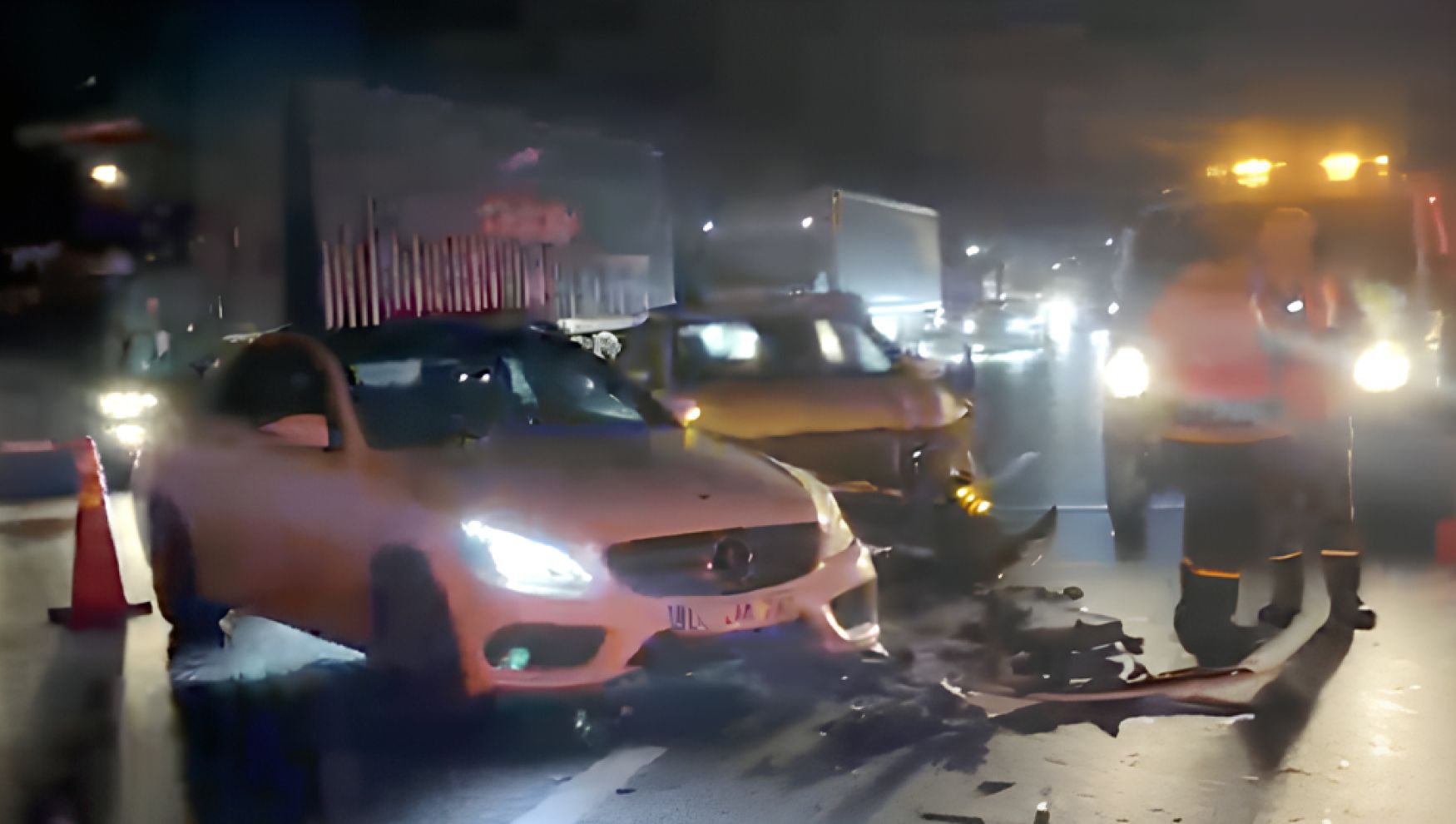 Anadolu Otoyolu'nda alkollü sürücü kazaya neden oldu