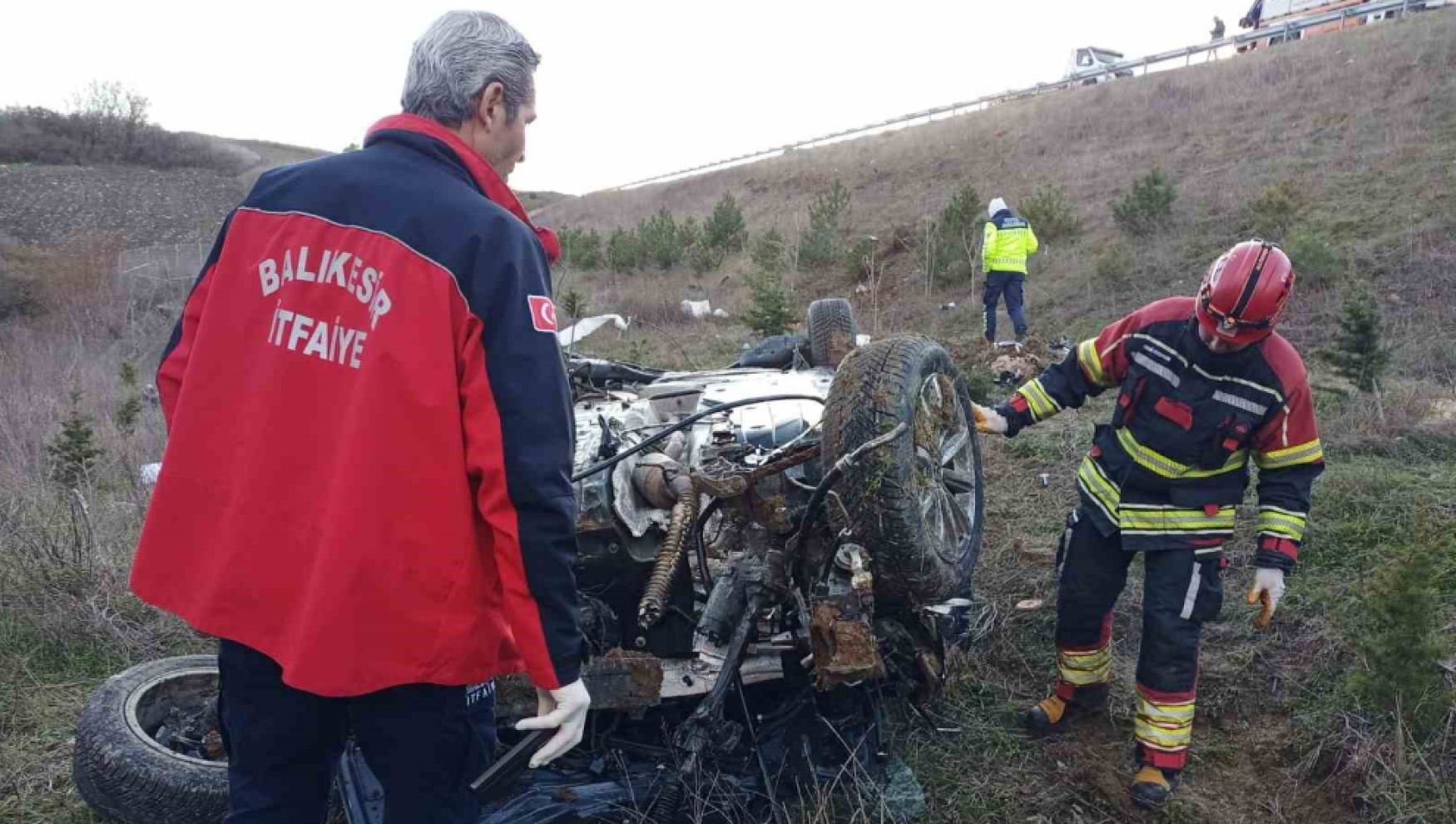Münevver Karabulut’un amcası ve yengesinin bulunduğu kazada acı kayıp