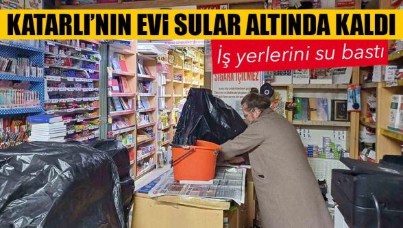 Yurt dışındaki ev sahibinin dairesinden akan su 6 esnafı mağdur etti