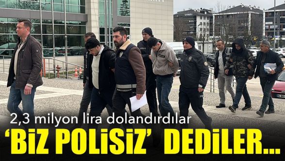 Bolu'da yaşlı çifti “polisiz” diyerek 2,3 milyon lira dolandırdılar