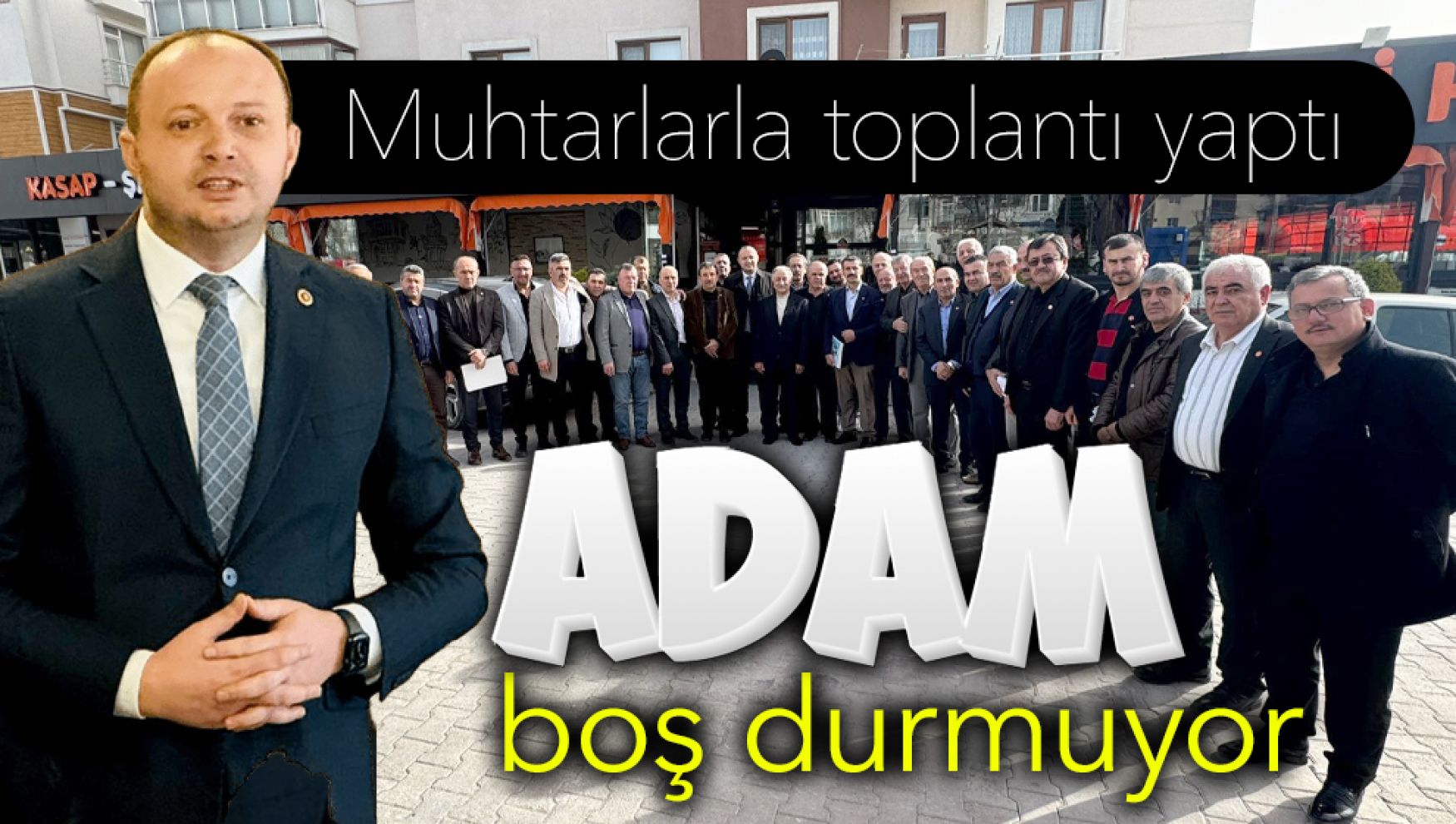 Bolu Milletvekili İsmail Akgül muhtarlarla kahvaltı programında buluştu