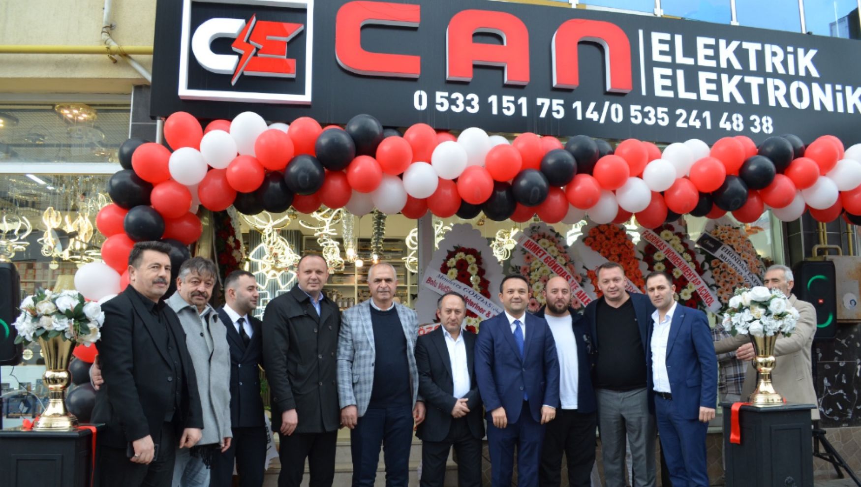 Genç girişimci Cahit Can Söğüt’ten Can Elektrik Elektronik açılışı