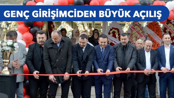 Genç girişimci Cahit Can Söğüt'ten Can Elektrik Elektronik açılışı