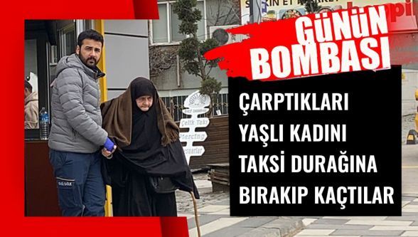 Bolu'da motosikletin çarptığı 75 yaşındaki kadın yaralandı, sürücü kaçtı