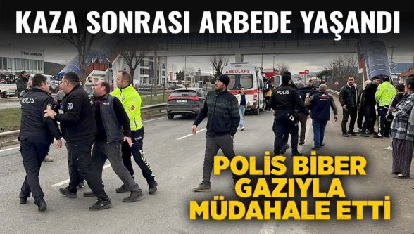 Bolu'da kaza sonrası arbede: 7 yaralı, 2 gözaltı