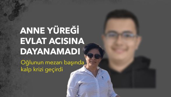 Bolu'da evladının mezarı başında fenalaşan anne hayatını kaybetti
