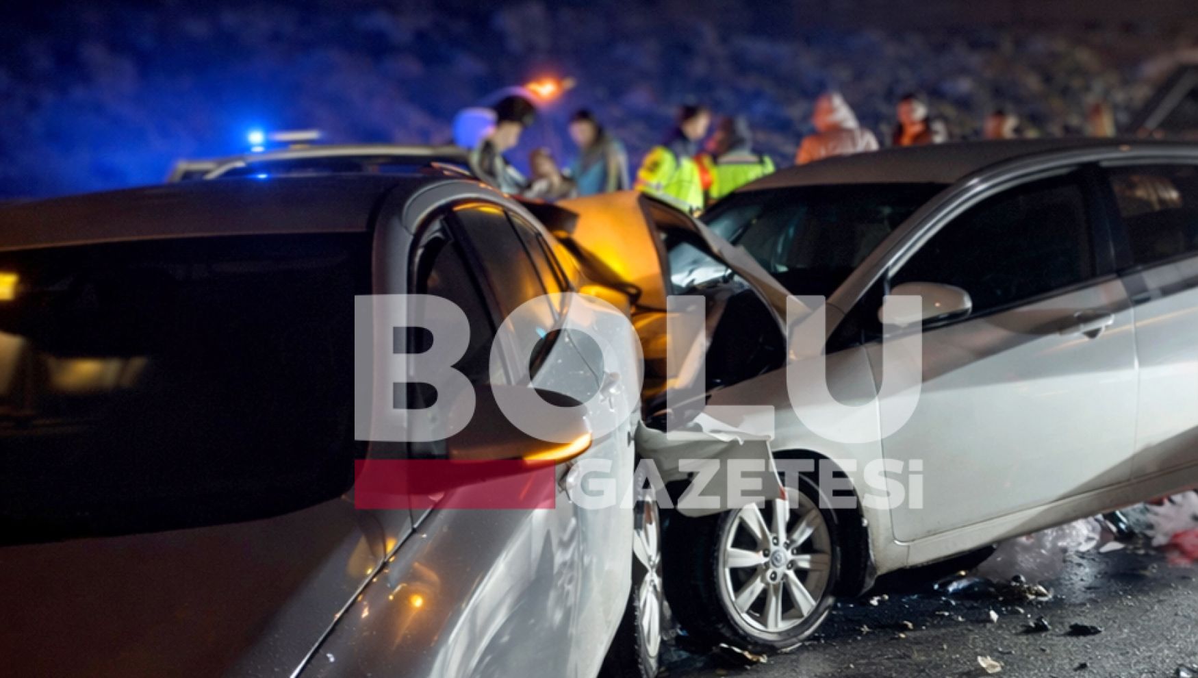 Bolu'da zincirleme kaza: 5 araç birbirine girdi