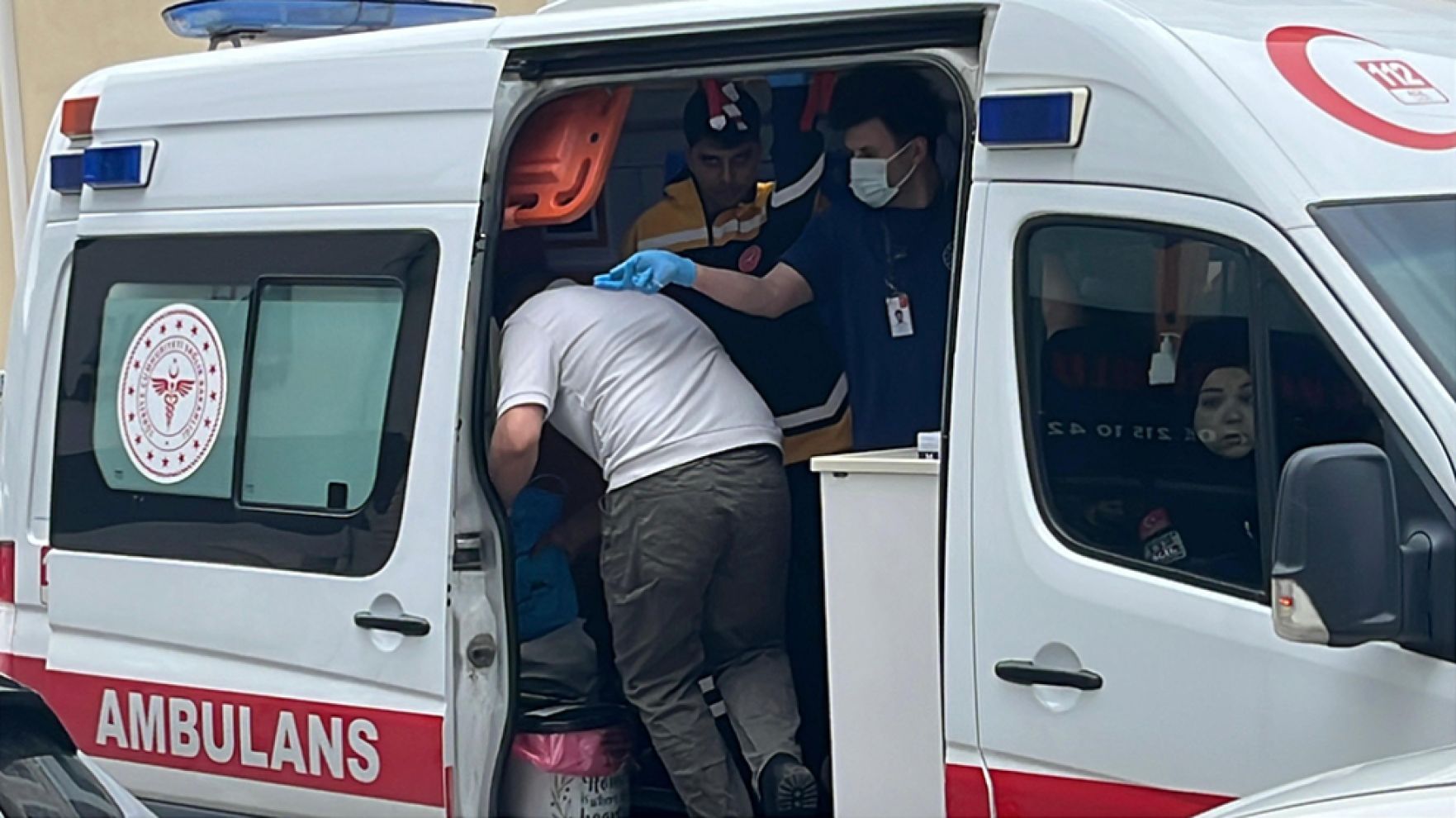 Elektrikli bisikletten düştü, hastanelik oldu