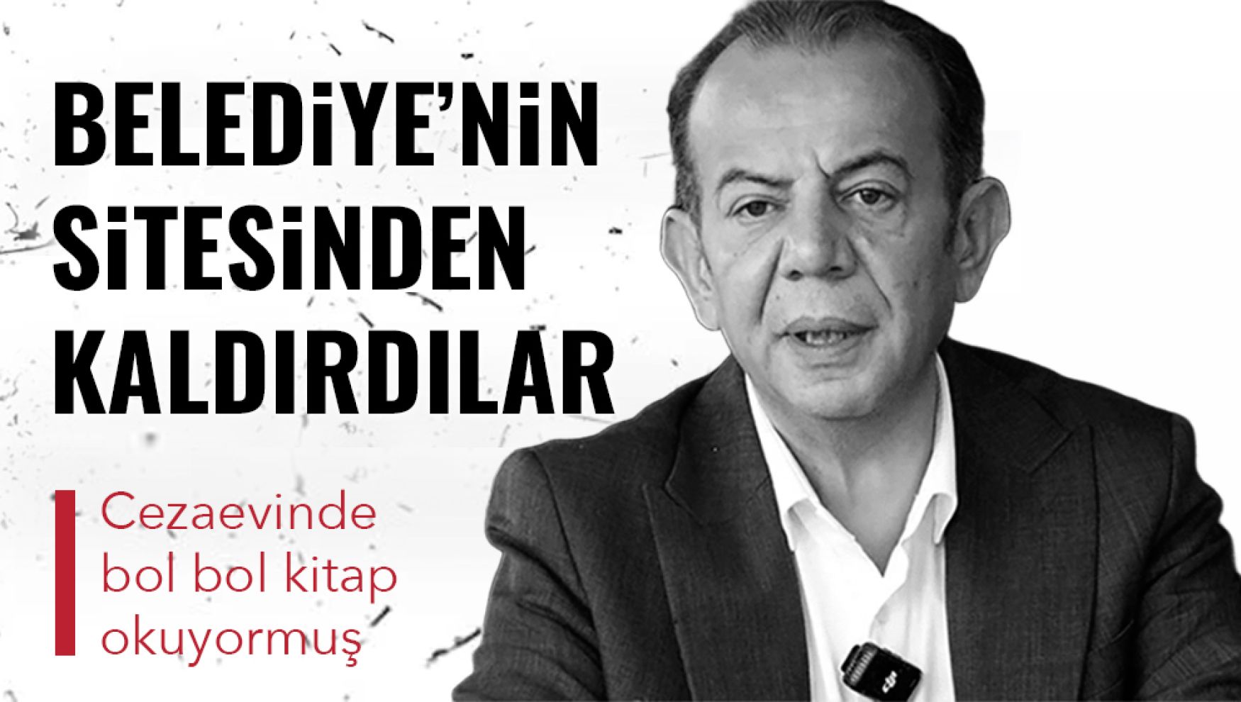 Tutuklu Tanju Özcan belediye sitesinden kaldırıldı: Yerine Mehmet Tuna Özcan yazıldı