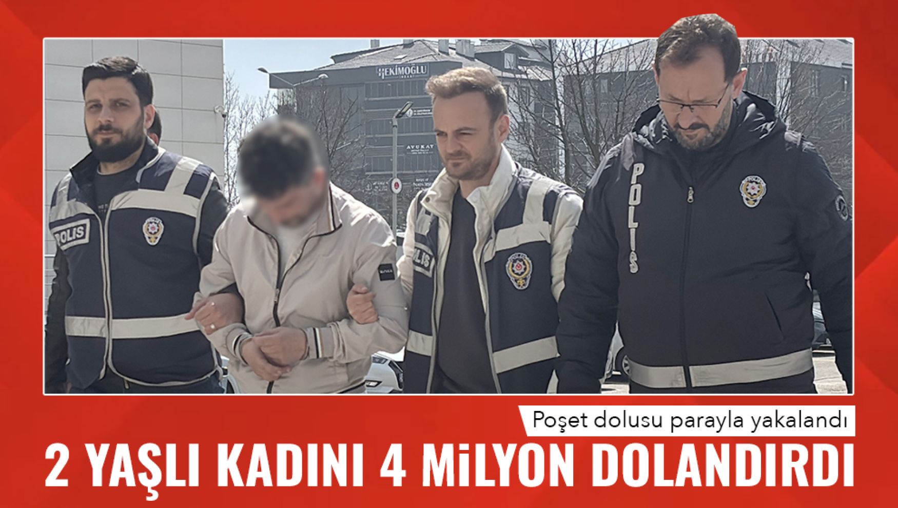 2 şehirde vurgun yaptı, film gibi kovalamacayla yakalandı