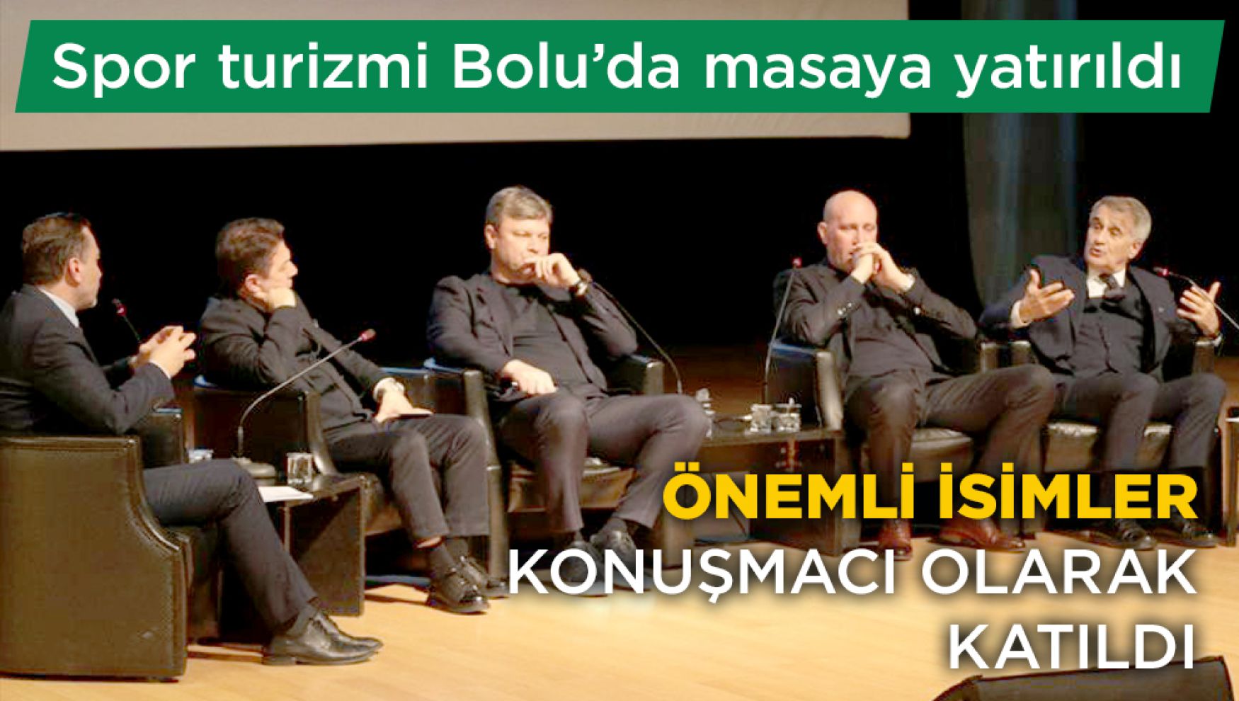 Bolu'da spor turizmi çalıştayı: “Şehir büyük bir potansiyele sahip”