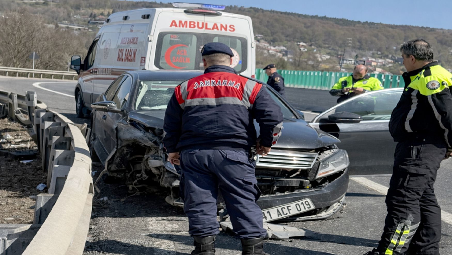 ‘Dur’ ihtarını dinlemedi, Bolu Dağı’nda film gibi yakalandı !