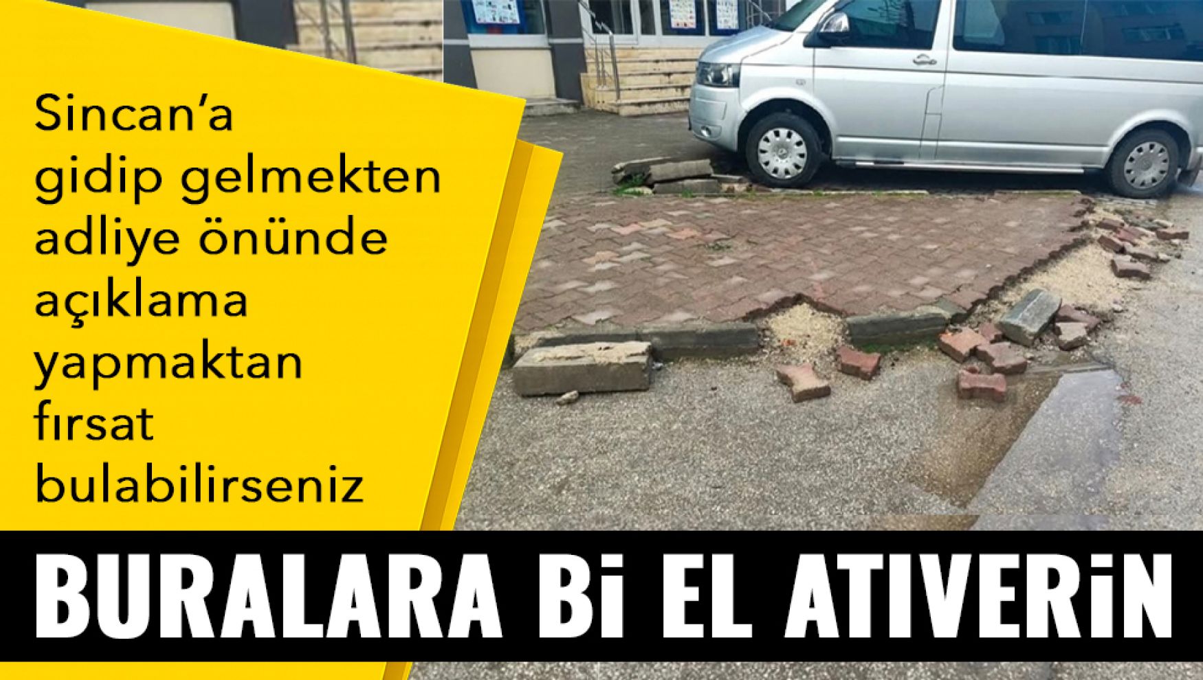 Bolu'da yollar dökülüyor: Vatandaş isyan etti