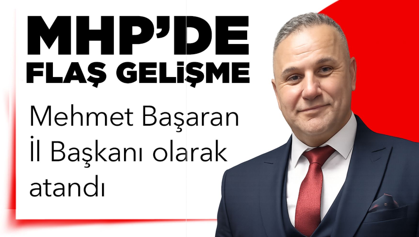 MHP Bolu İl Başkanlığı'na Seyit Mehmet Başaran atandı