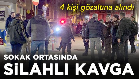 Geceyi silah sesleri böldü