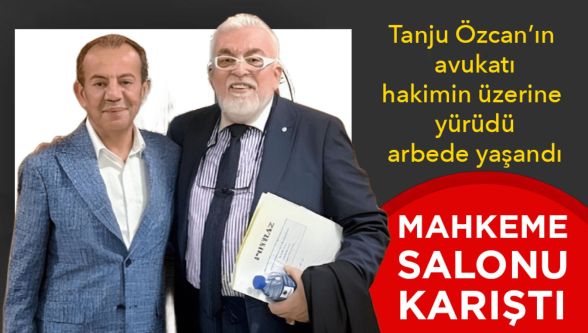 Mahkeme salonu karıştı: Avukat hakimin üzerine yürüdü