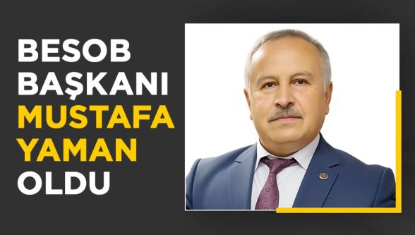 2 oy farkla kazandı: BESOB'da yeni başkan Mustafa Yaman