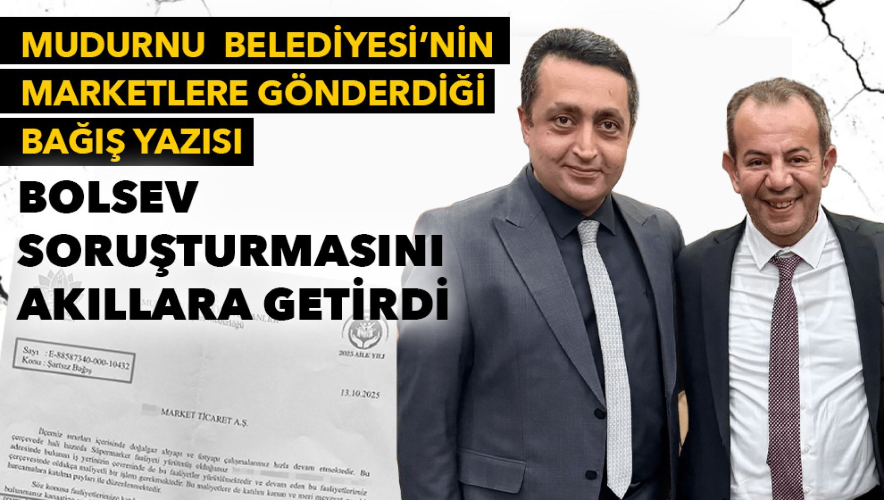 Mudurnu Belediyesi'nin “1 milyon TL bağış” yazısı tartışma yarattı